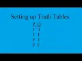 Truth Table Setup