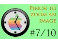 - Adding pinch to zoom on a UIImageView
