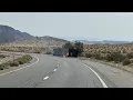 I-15 shut down near Baker California after lithium-ion batteries burn for second day in truck fire