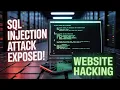 SQL Injection Attack EXPOSED Website Hacking Course Part 1