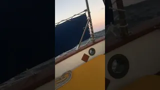 Day 3 sailing alone around the world without stopping. 2017-18