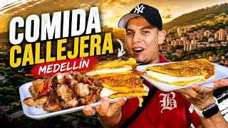 La COMIDA CALLEJERA de Medellín siempre me deja SIN PALABRAS 🇨🇴