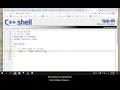 Hello World - cpp sh