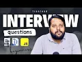 Top Interview Questions for Frontend Developers HTML CSS JavaScript
