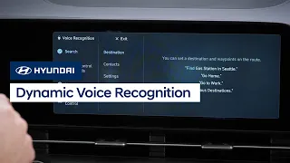 How to Use Dynamic Voice Recognition | Hyundai
