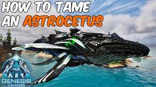 How To Tame an Astrocetus in ARK Survival Ascended Genesis Full Ability Guide