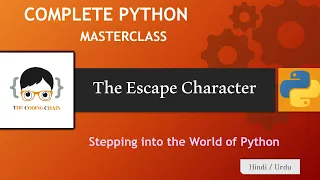 The Escape Character Complete Python Tutorials For Beginners In Hindi