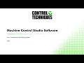 Machine Control Studio Software Part 1