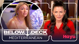 aesha claps back at very rude charter guest season 9 below deck med
