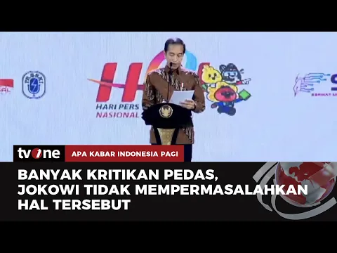 Jokowi Klaim Tidak Mempermasalahkan Kritik Media