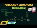 Pus own Automata Example - Even Palindrome Part 1