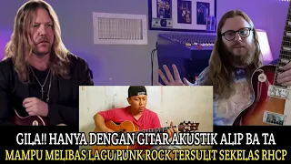 Download Gitaris Ini Tak Percaya ALIP BA TA Mampu Melibas Lagu Punk Rock Sekelas RHCP Dengan Gitarnya MP3