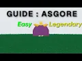 Loadouts for Asgore Easy-Legendary Undertale Dungeons Go Beyond