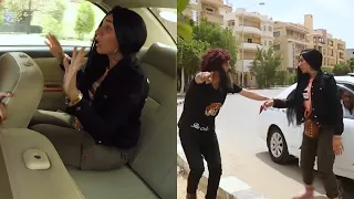 مقلب السواق بتاع الحورات   انتي بطه مرجيح  نصبتي عليا في ٥٠ الف وخلعتي البت هتموت من الخوف   دندنها