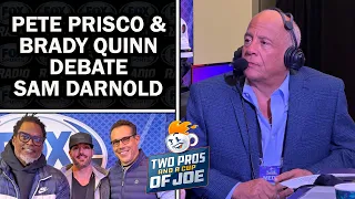 Brady Quinn Pushes Back on Pete Prisco s Sam Darnold Criticism Jonas Knox LaVar Arrington React