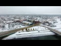 Cedar Falls Iowa First Snow of the Season 2016
