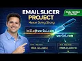 Python Email Slicer Project Master String Slicing Logic in 20 Mins Lesson 9 2026