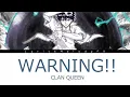 Psyren Opening FULL -  "WARNING!!" by CLAN QUEEN  (Lyrics)