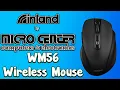 Experience Wireless Freedom with the Inland WM56 Black Notebook Mouse