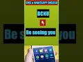 Popular internet slangs chatting short forms Daily use English