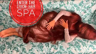 ENTER THE 270CM+ HAIR SPA – Rapunzel’s World of Endless Silk (SELLFY/PATREON PREVIEW)