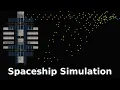 Simple Spaceship Simulation 2D