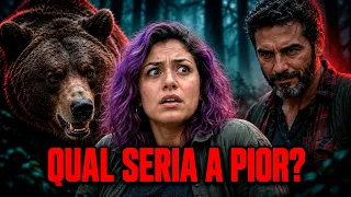 HOMEM OU URSO? QUAL É MAIS PERIGOSO ENCONTRAR NA FLORESTA?