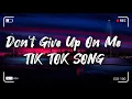 Download Lagu Andy Grammer - Don't Give Up On Me [Tiktok Song]