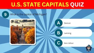 Can You Correctly Identify All U.S. State Capitals Quickly?