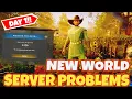 New World - The Biggest PROBLEM in GAMING SERVER PROBLEMS New World MMO