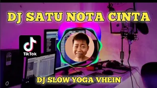 Download DJ Satu Nota Cinta Remix (Yoga Vhein) Lagu Melayu Remix Terbaru 2021 MP3