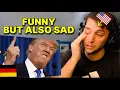 American reacts to German TV making fun of Trump