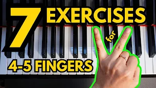 Weak 4th & 5th Fingers? Try These 7 Exercises! 🎹