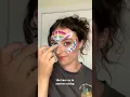 Unicorn face paint