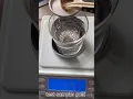 Density Scale for Gold