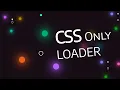 CSS Only Particles Loading Animation Effects Glowing Dots Animation Particles Glowing Dots