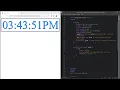 Digital clock html js Java script project for making clock AL AMIN screen