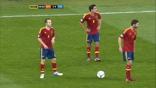 Spain s 6 Midfielders Masterclass vs Italy EURO 2012 Final