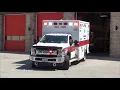 Oak Park IL Fire Dept Ambulance 612 Responding
