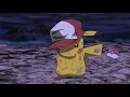 Pikachu cries over Ash's death