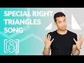 Special Right Triangles Song - a musical rendition math help for sat test from singing tutor
