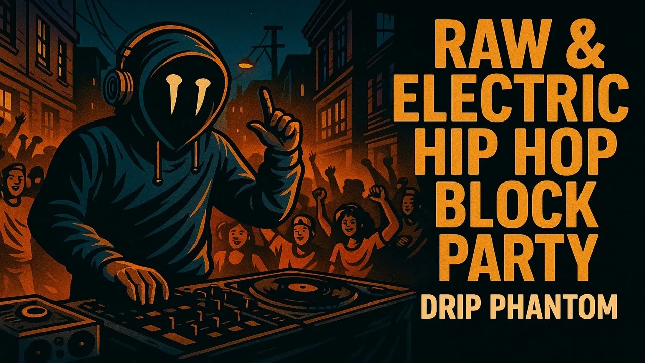 🔥 Raw & Electric Hip Hop Block Party | Gritty Urban Street Anthem 2025 | Drip Phantom