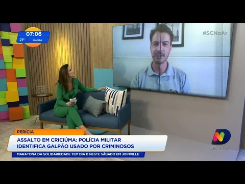 Assalto em Criciúma: diretor do IGP fala sobre detalhes da investigação