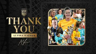 THANK YOU ALYSSA Tribute to Alyssa Naeher