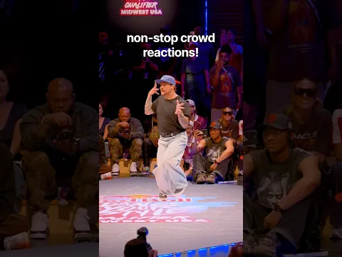 Crowd matched his energy! 🎥😆