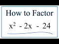 How to Solve x 2 - 2x
