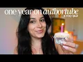 i ve been on authortube for a year let s talk about it
