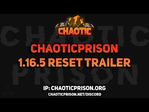 Minecraft server video for ChaoticPrison