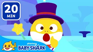 3, 2 , 1, BOOM! Here comes the Magician Baby Shark | Song for Kids | Baby Shark Official