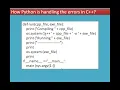 Chapter 14 Importing C programs in Python